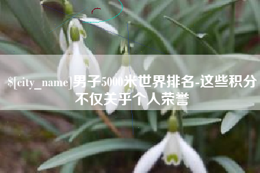张家界男子5000米世界排名-这些积分不仅关乎个人荣誉