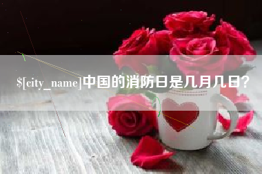 张家界中国的消防日是几月几日？