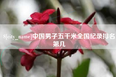 张家界中国男子五千米全国纪录排名第几