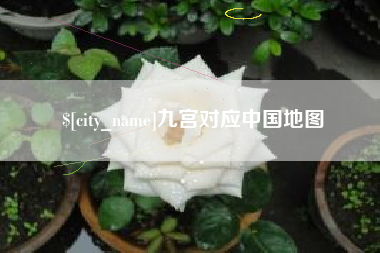 张家界九宫对应中国地图