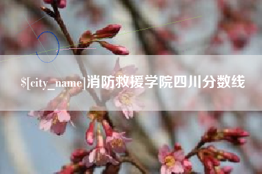 张家界消防救援学院四川分数线