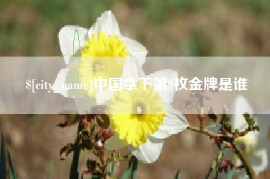 张家界中国拿下第9枚金牌是谁