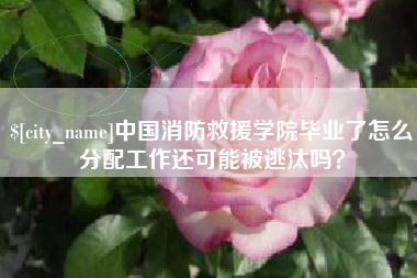 张家界中国消防救援学院毕业了怎么分配工作还可能被逃汰吗？