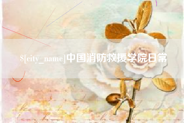 张家界中国消防救援学院日常