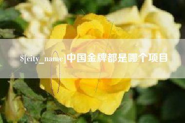 张家界中国金牌都是哪个项目