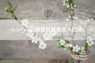 张家界消防官网报名入口2023