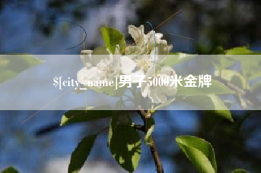 张家界男子5000米金牌