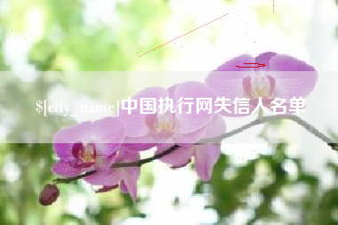 张家界中国执行网失信人名单