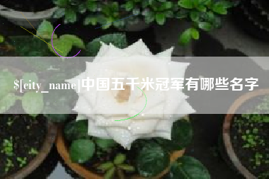 张家界中国五千米冠军有哪些名字